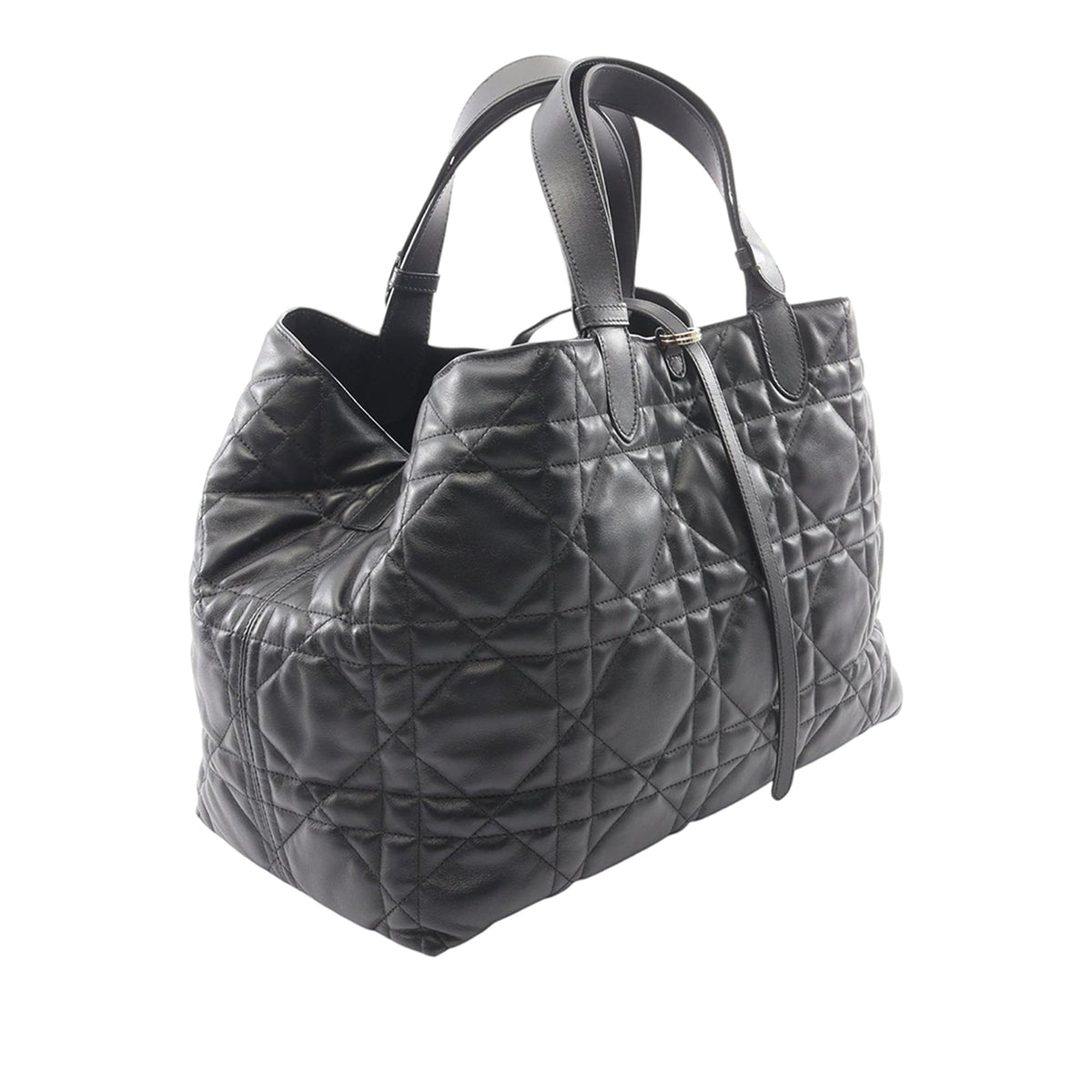 Dior Large Calfskin Macrocannage Toujours Handbag