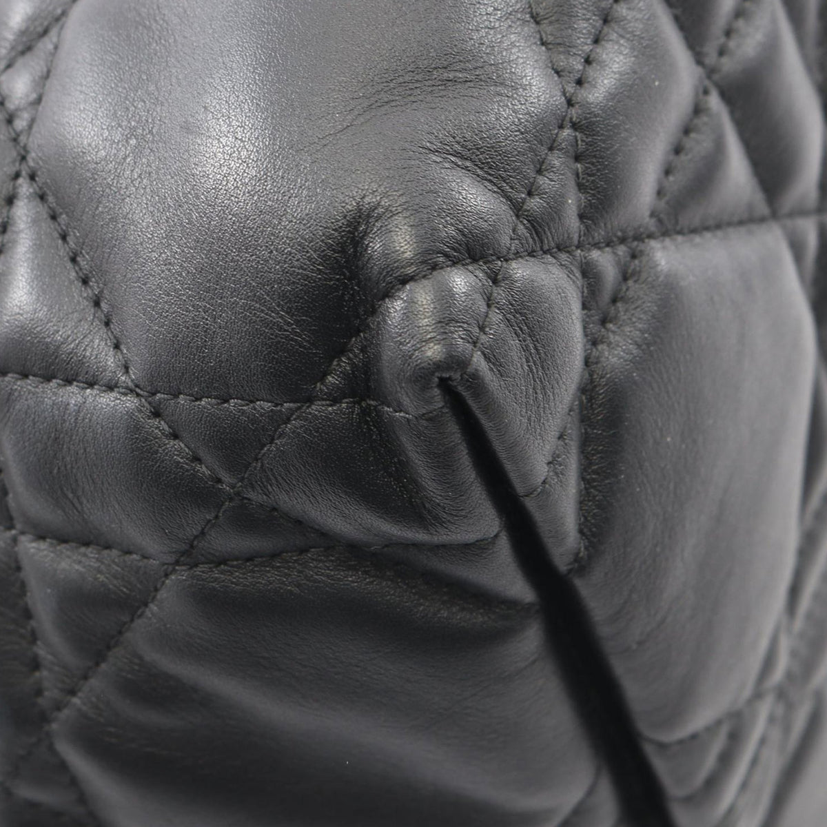Dior Large Calfskin Macrocannage Toujours Handbag