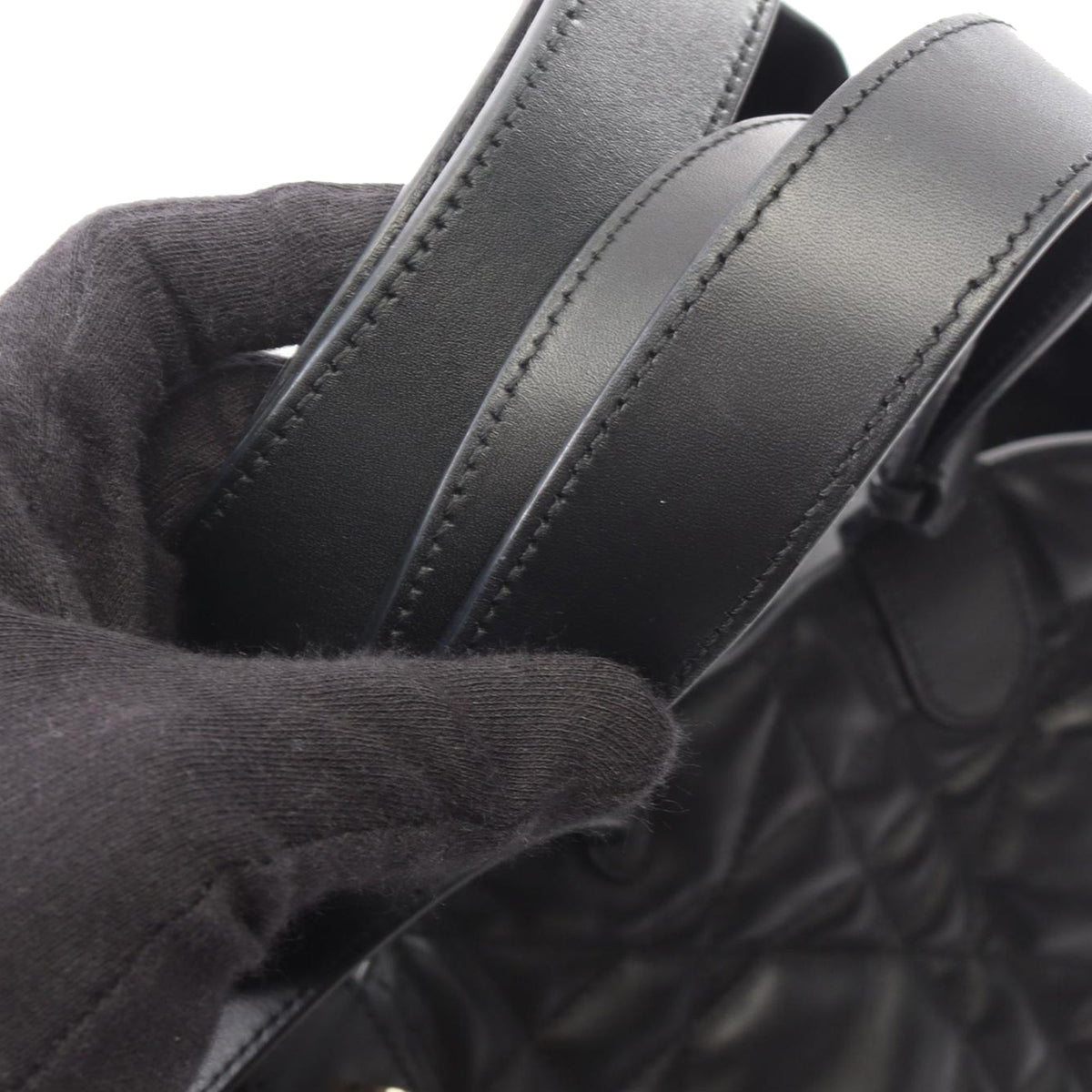 Dior Large Calfskin Macrocannage Toujours Handbag