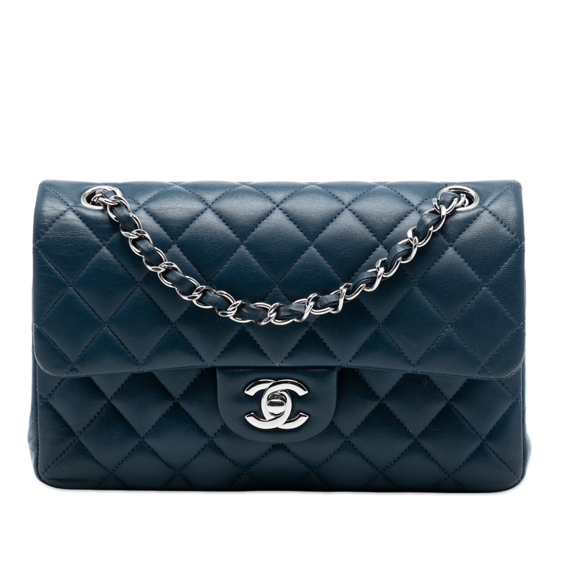 Chanel Small Classic Lambskin Double Flap