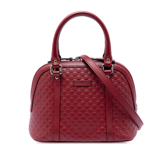 Gucci Mini Microguccissima Dome Satchel