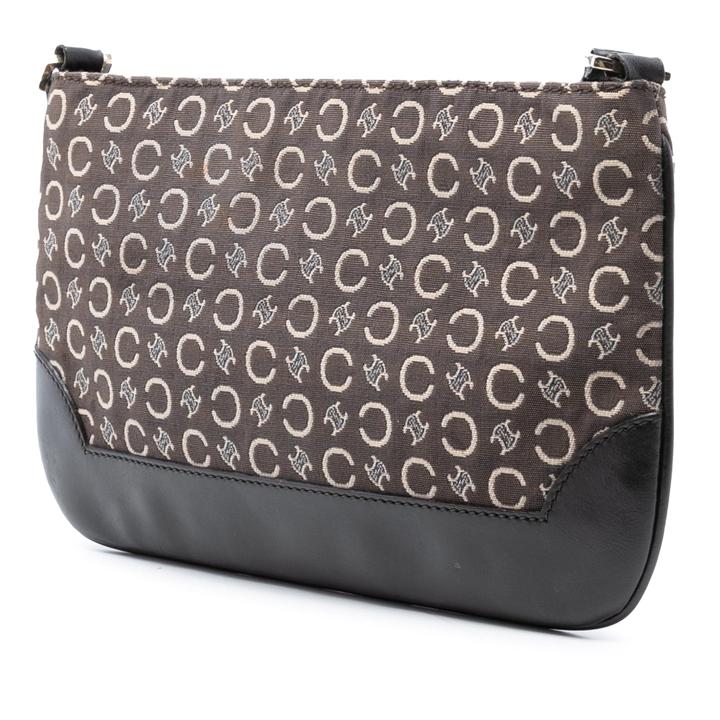 Celine C Macadam Canvas Shoulder Bag