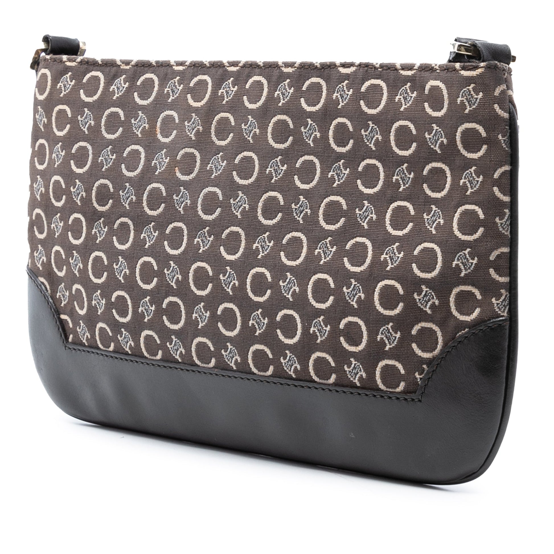 Celine C Macadam Canvas Shoulder Bag