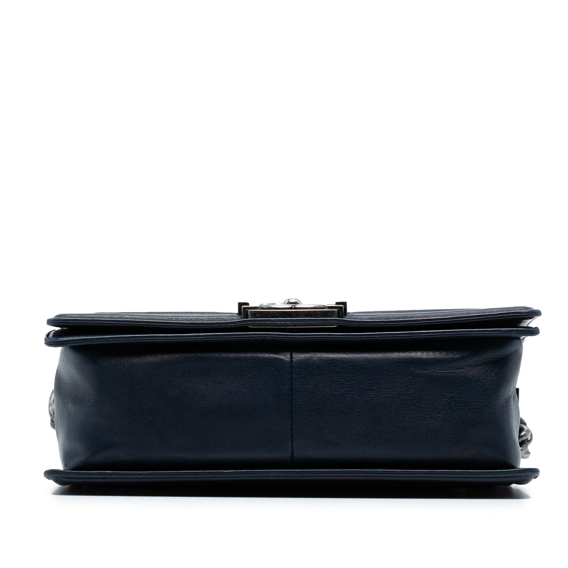 Chanel Old Medium Quilted Lambskin Boy Flap