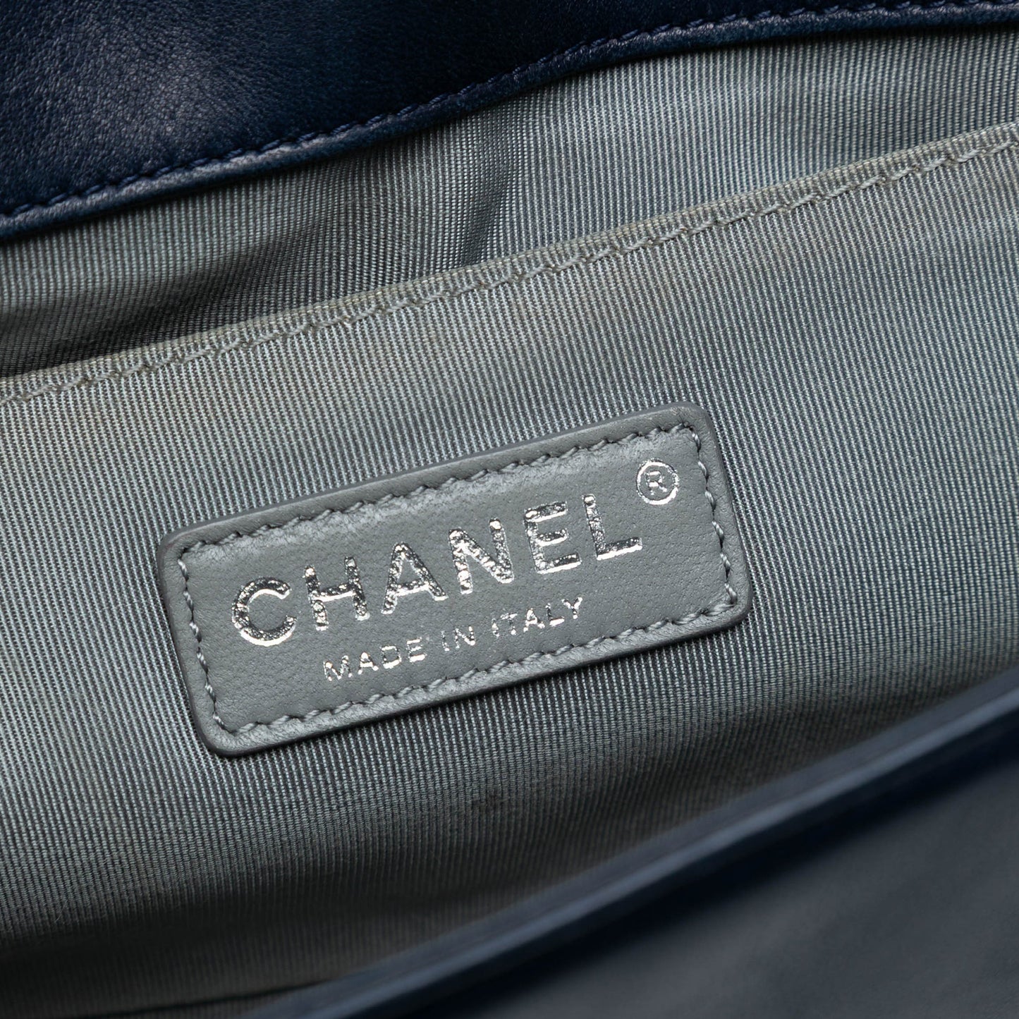 Chanel Old Medium Quilted Lambskin Boy Flap