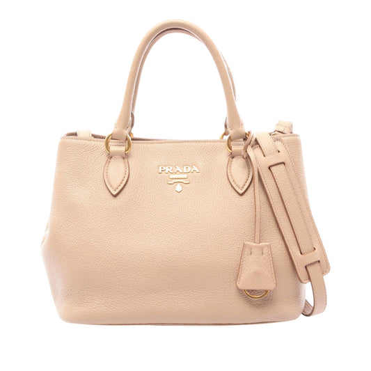 Prada Vitello Phenix Open Convertible Tote