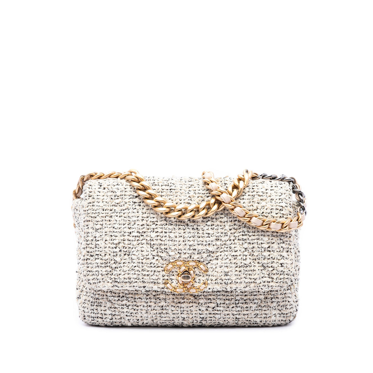 Chanel Medium Tweed 19 Flap