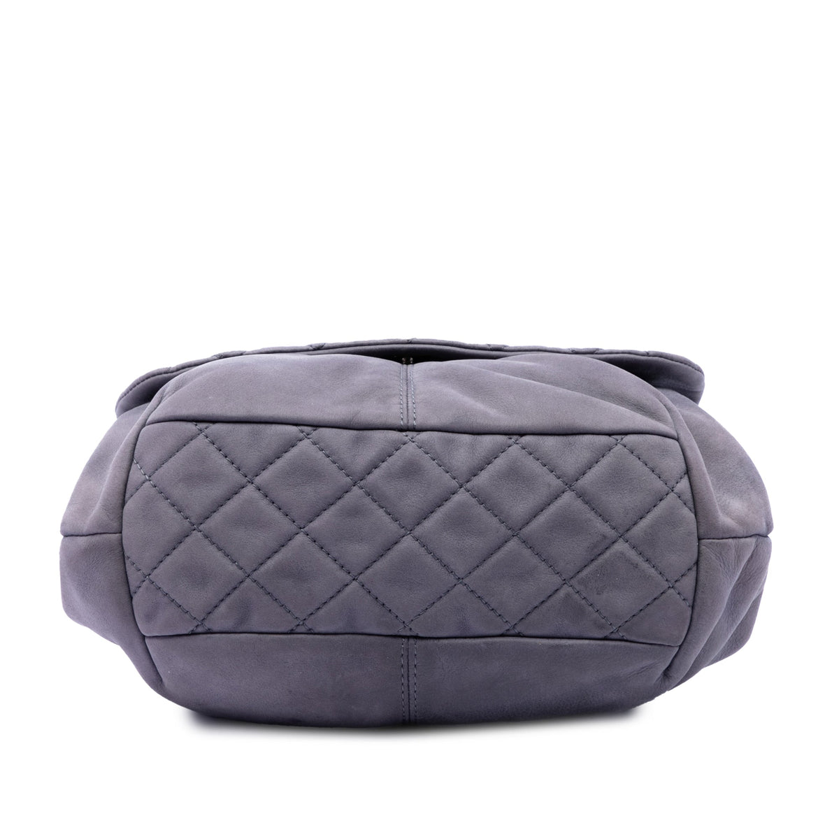 Chanel Medium Quilted Nubuck Trianon Messenger Flap