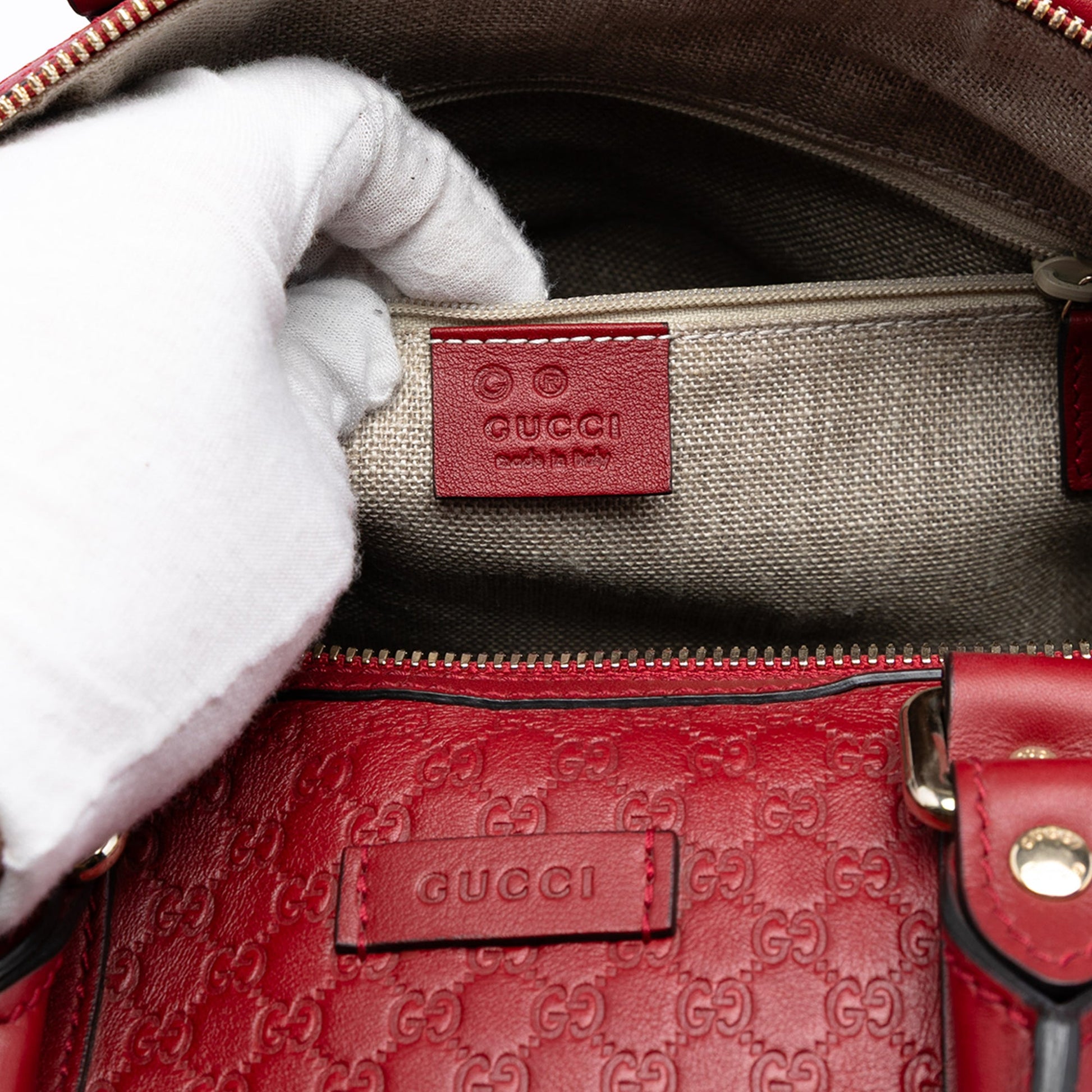 Gucci Medium Microguccissima Satchel