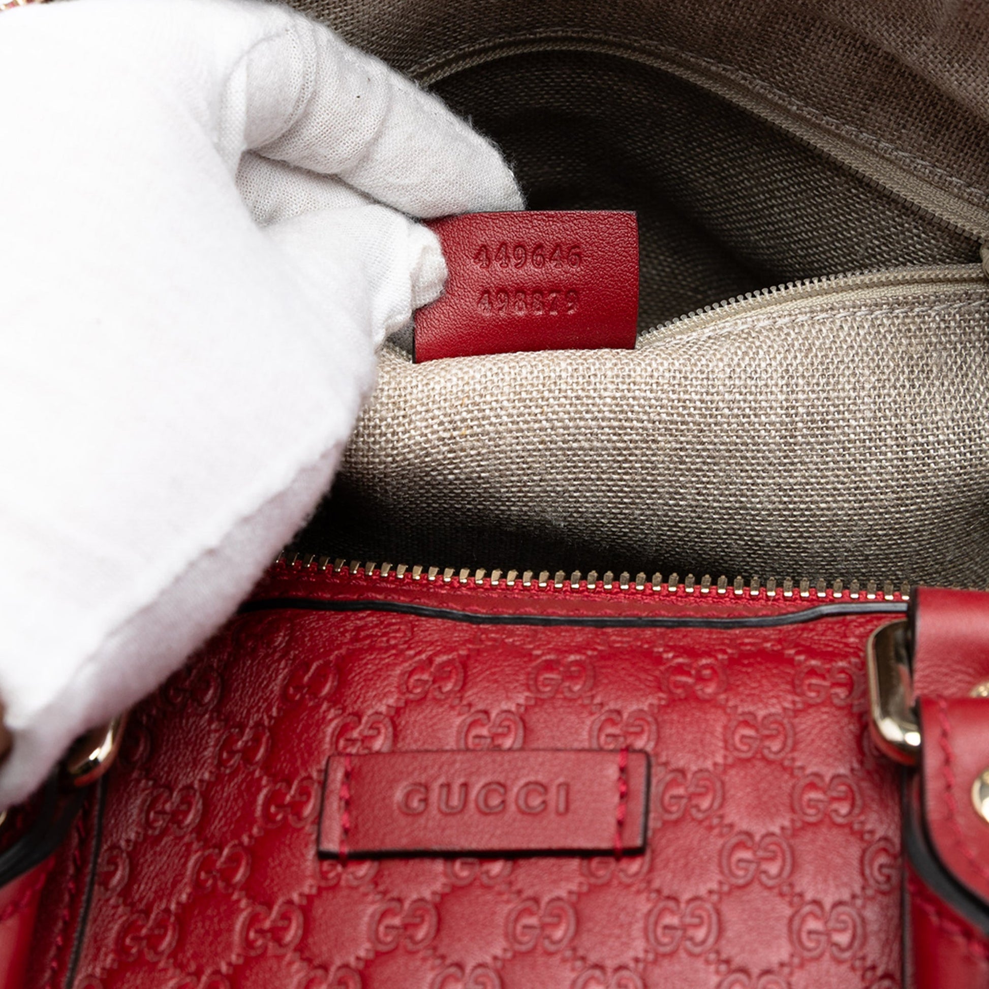 Gucci Medium Microguccissima Satchel