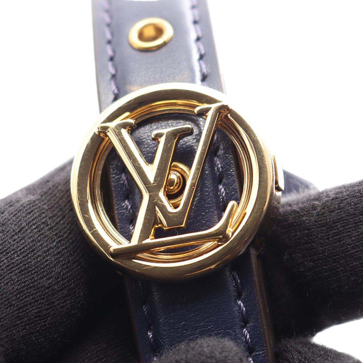 Louis Vuitton Calfskin LV Pont 9 Soft MM — Blue