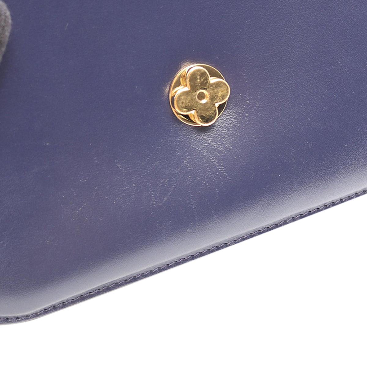 Louis Vuitton Calfskin LV Pont 9 Soft MM — Blue