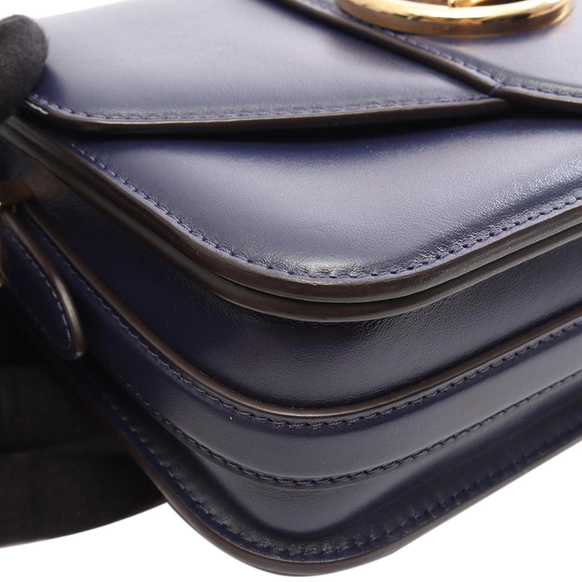 Louis Vuitton Calfskin LV Pont 9 Soft MM — Blue