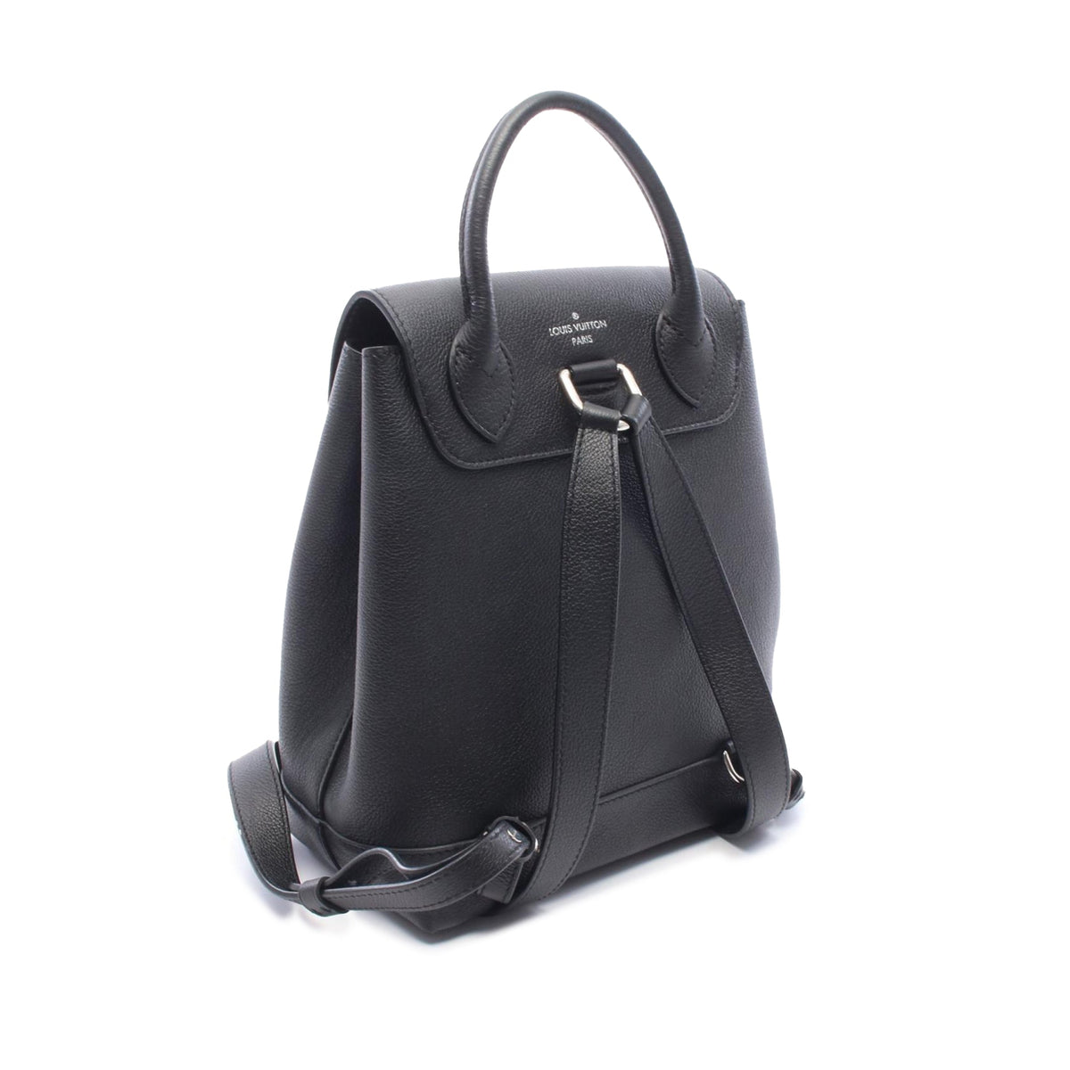 Louis Vuitton Taurillon Lockme Backpack — Black