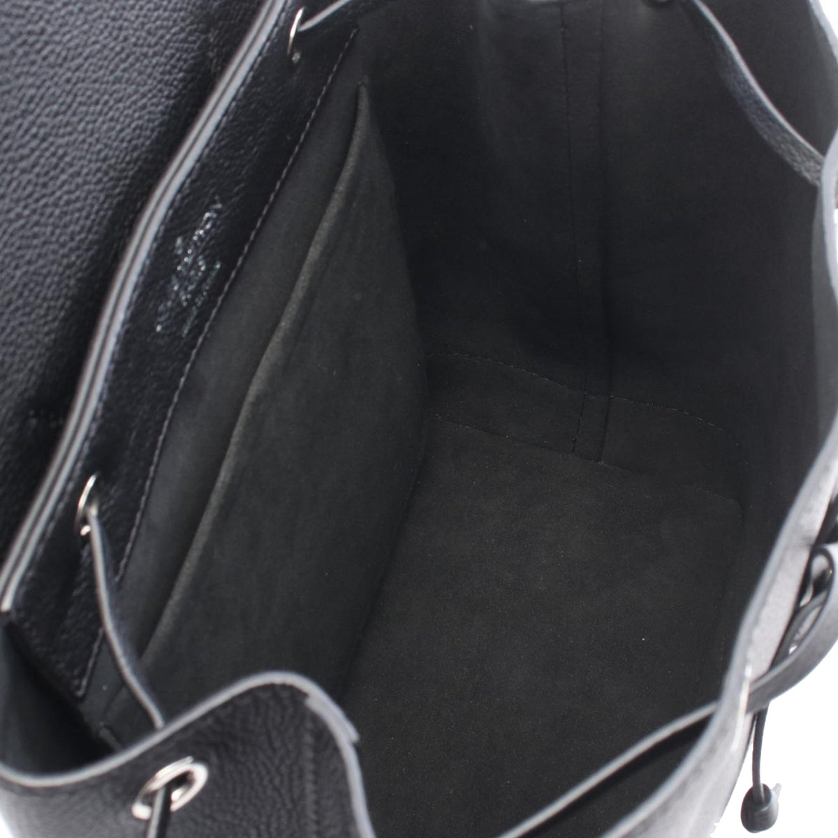 Louis Vuitton Taurillon Lockme Backpack — Black