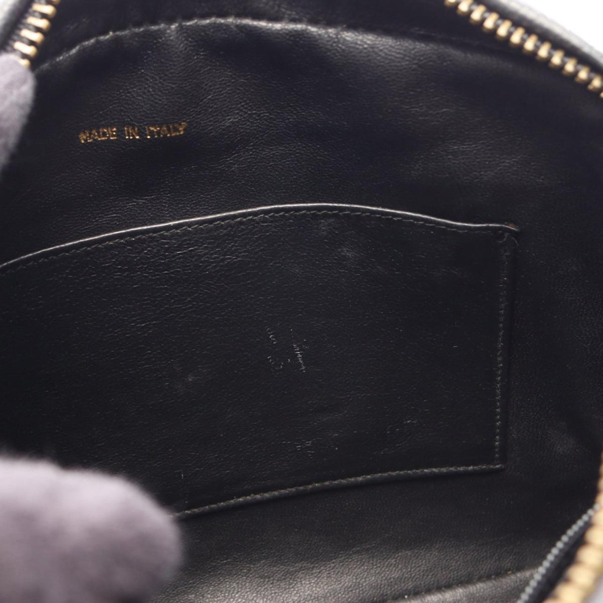 Chanel CC Diamond Quilted Caviar Tassel Camera Bag