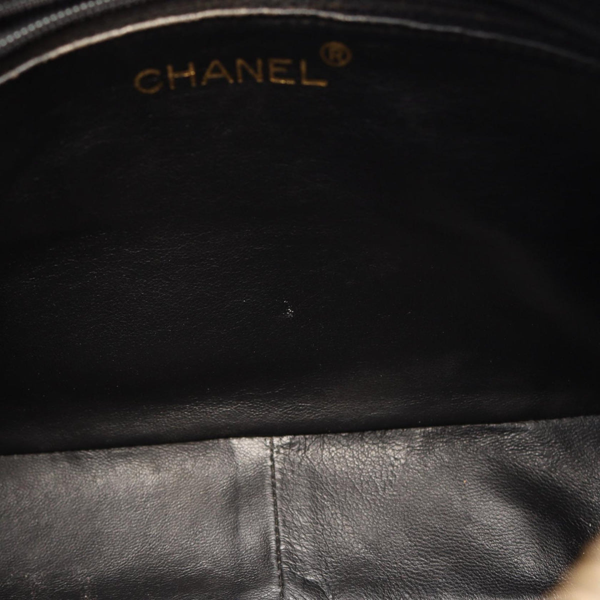 Chanel CC Diamond Quilted Caviar Tassel Camera Bag