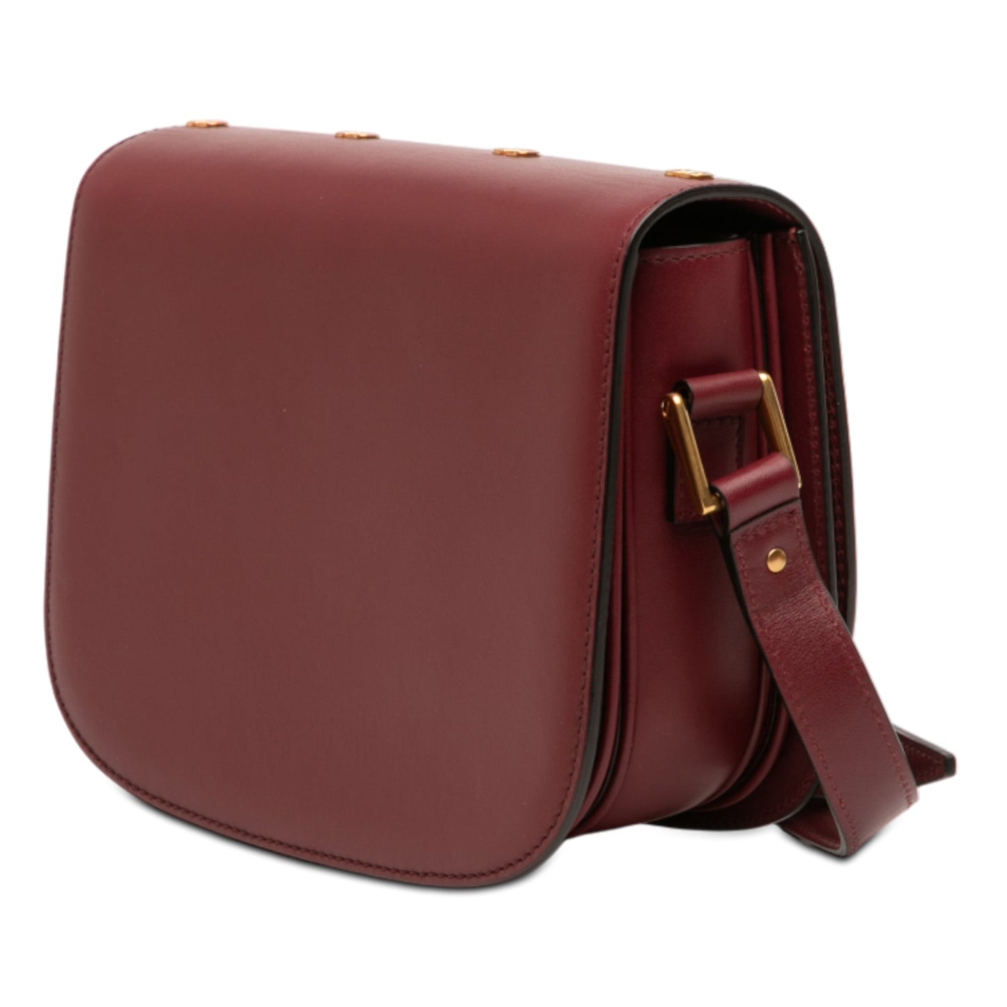 Valentino VLogo Embellished Leather Crossbody