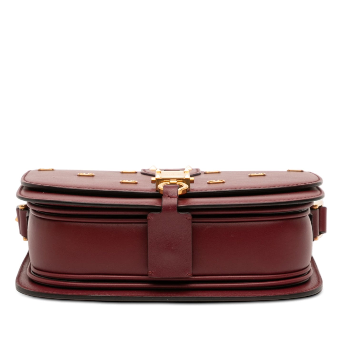 Valentino VLogo Embellished Leather Crossbody