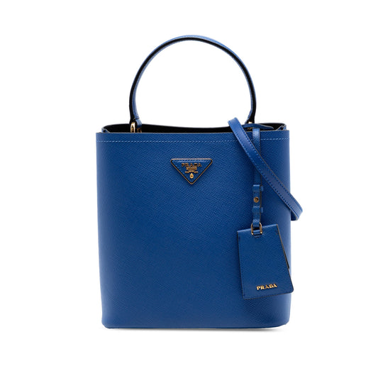 Prada Medium Saffiano Cuir Panier Satchel