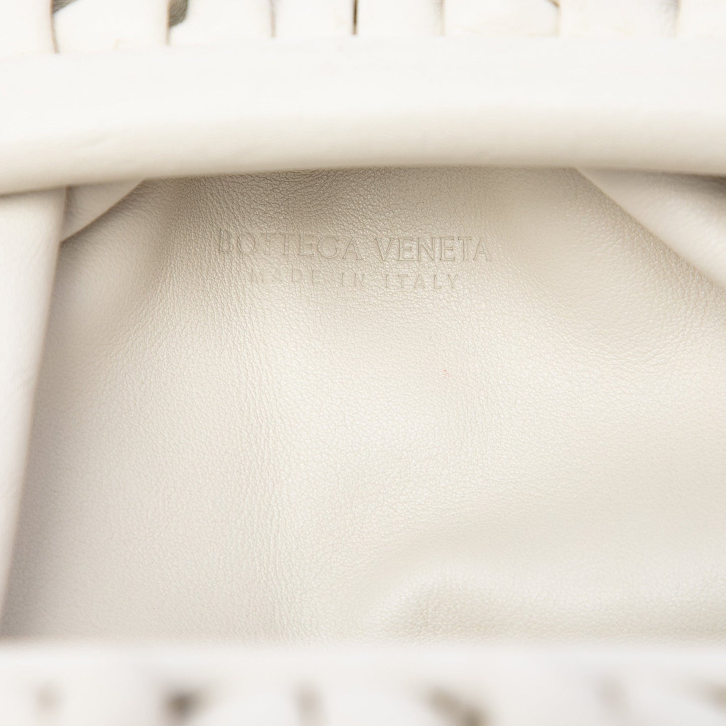 Bottega Veneta Lambskin The Mini Pouch Crossbody