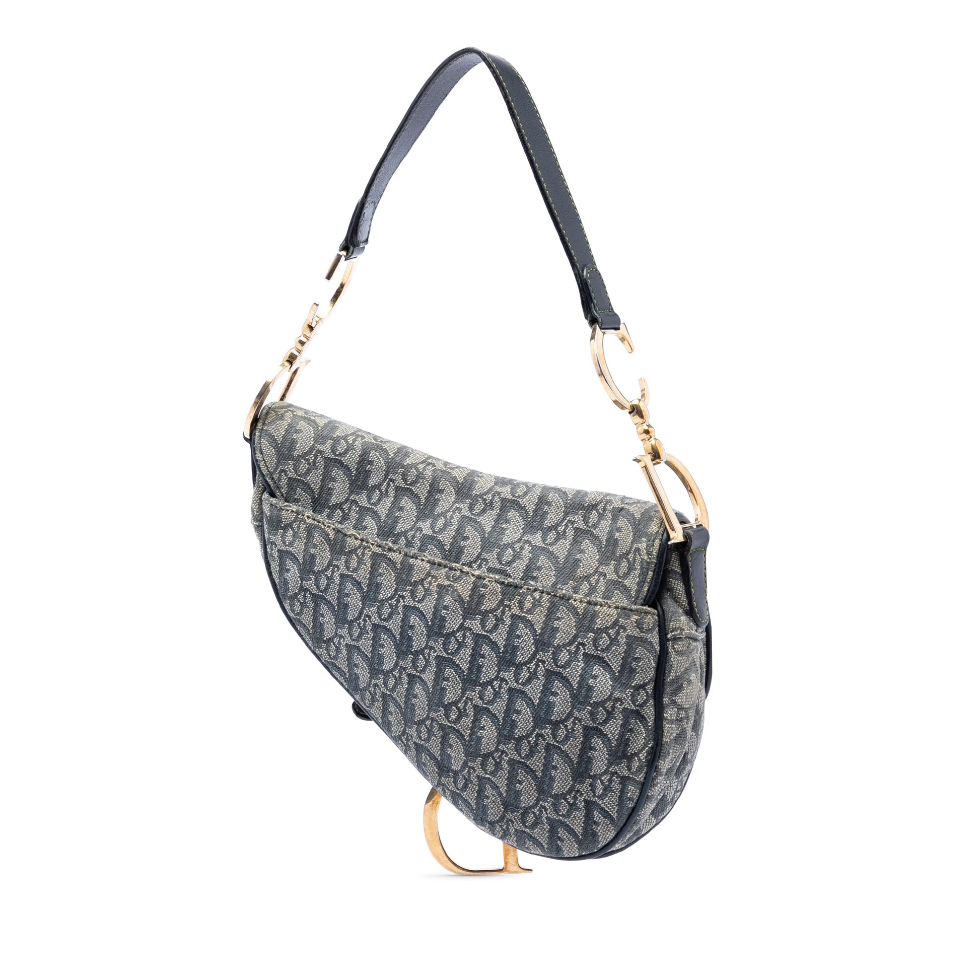 Dior Diorissimo Canvas Saddle Bag