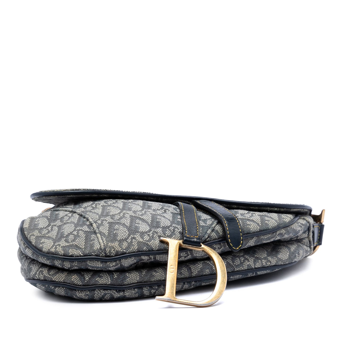 Dior Diorissimo Canvas Saddle Bag