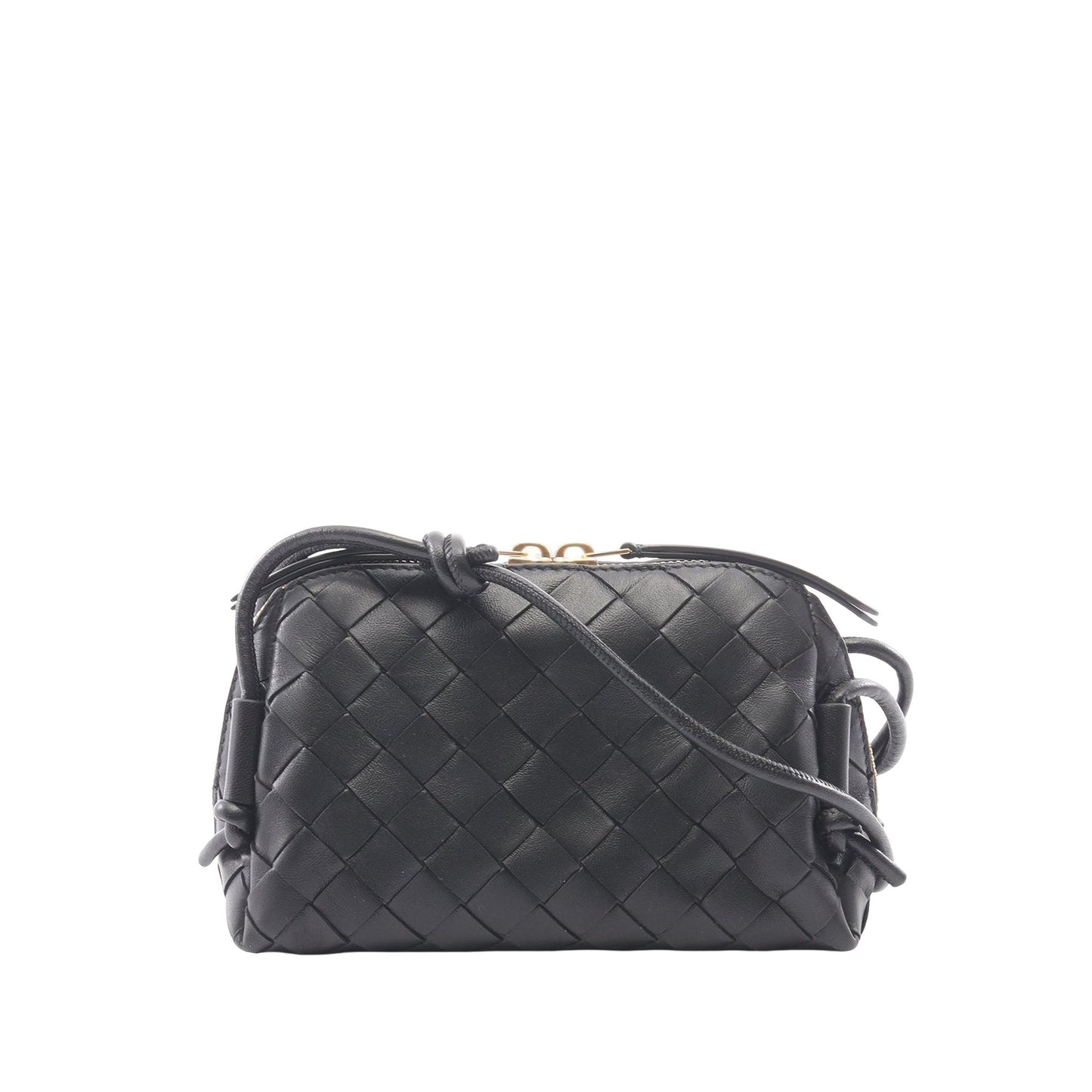 Bottega Veneta Lambskin Intrecciato Concert Pouch