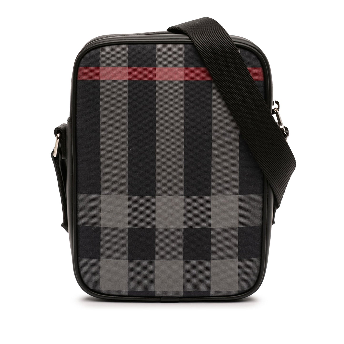Giant Check Nylon Vertical Paddy Crossbody