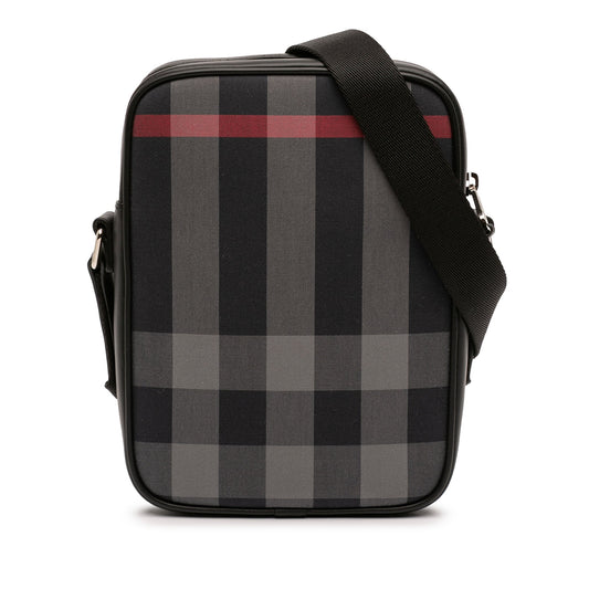 Giant Check Nylon Vertical Paddy Crossbody