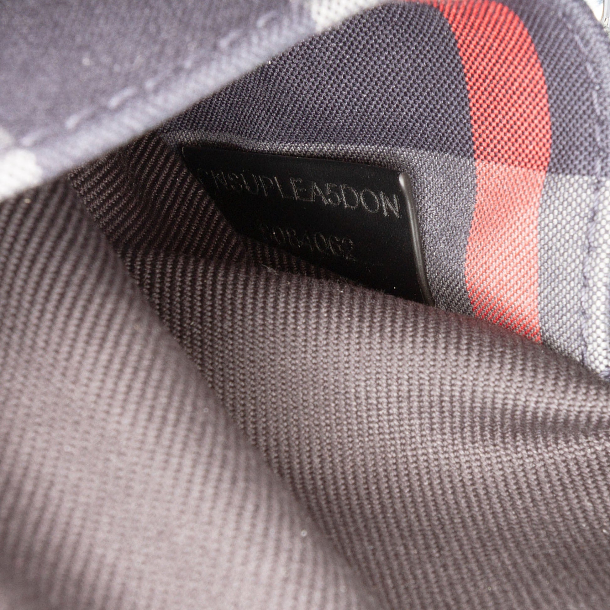 Giant Check Nylon Vertical Paddy Crossbody