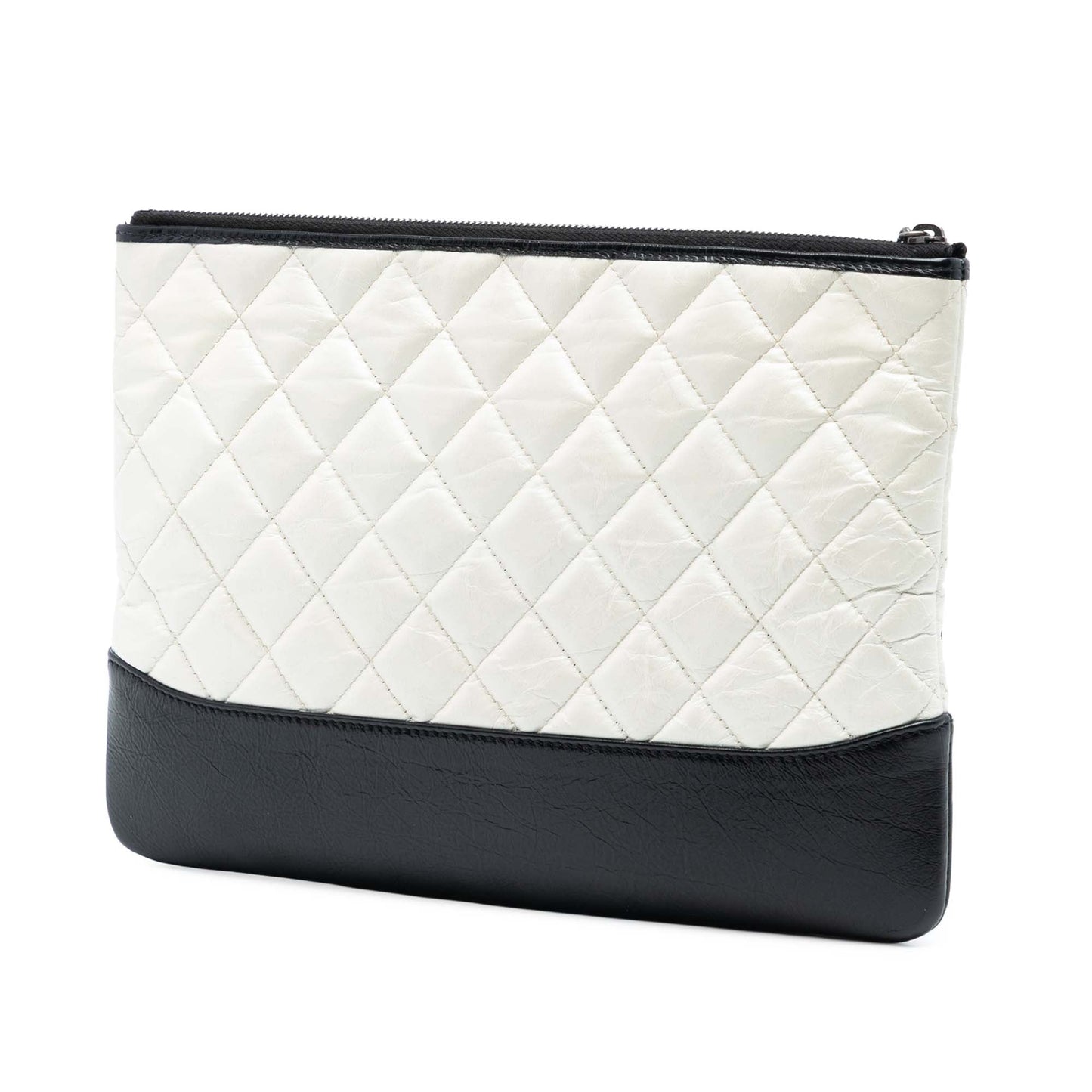 Chanel Medium Aged Calfskin Gabrielle O Case Clutch