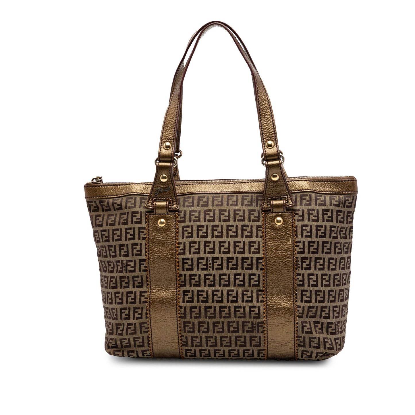 Fendi Zucchino Canvas Tote