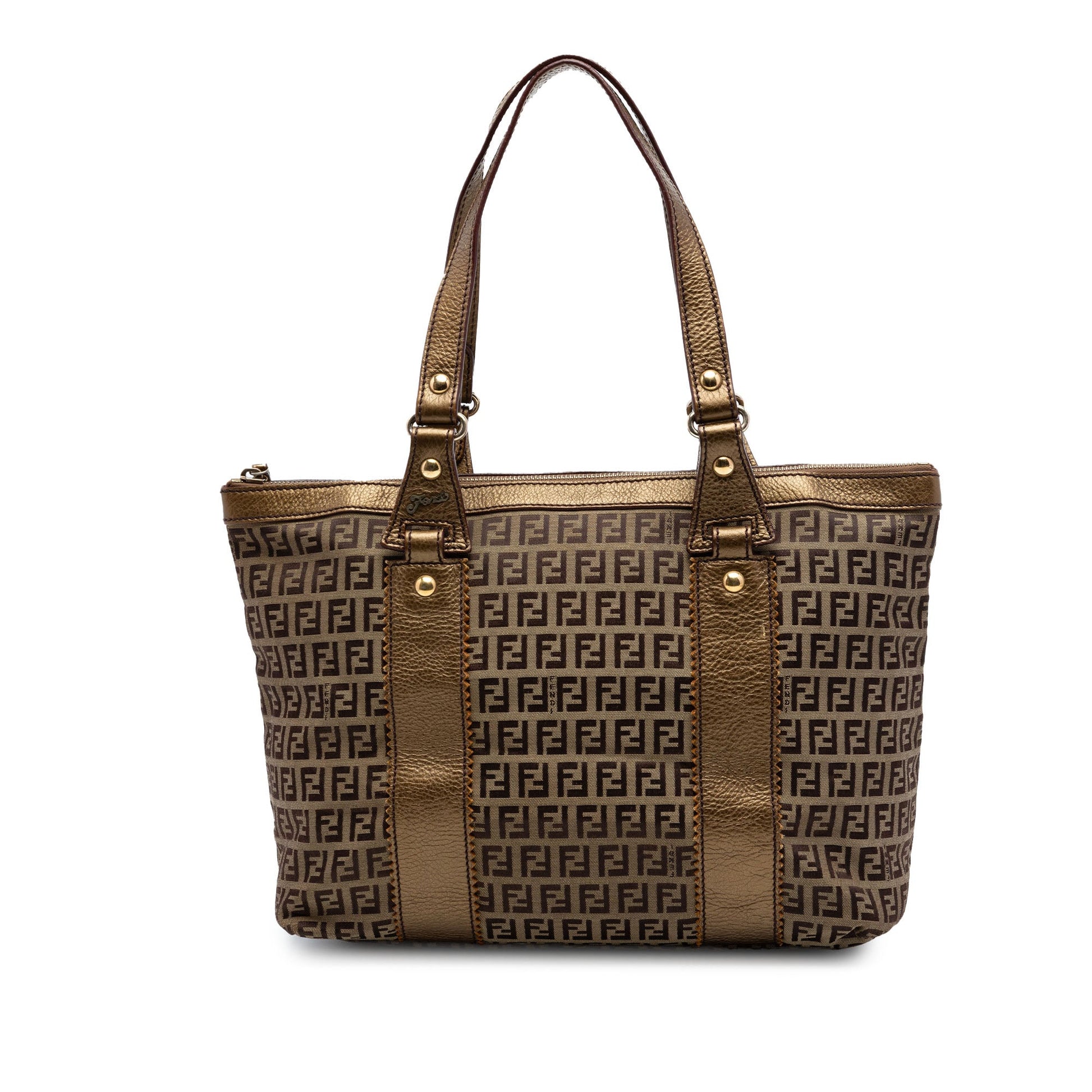Fendi Zucchino Canvas Tote