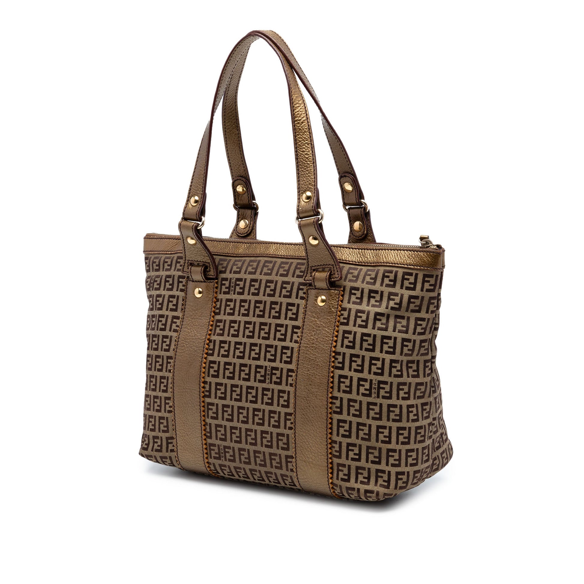 Fendi Zucchino Canvas Tote