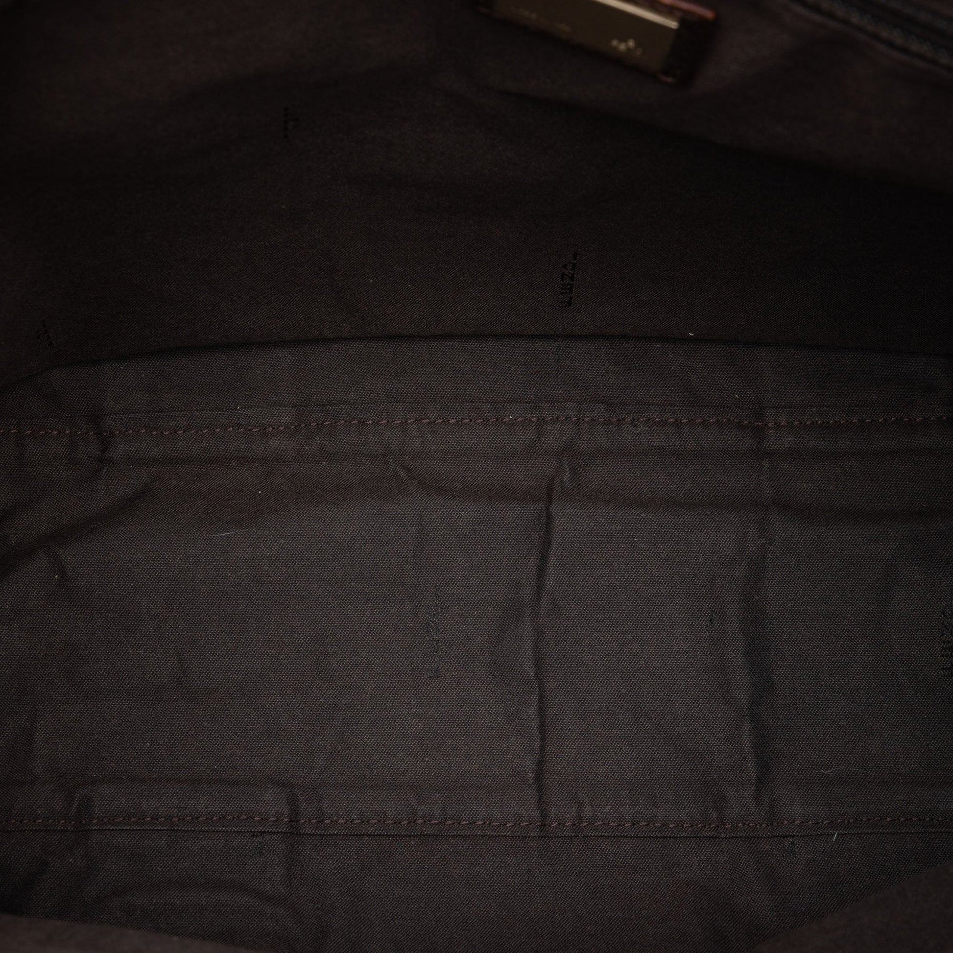 Fendi Zucchino Canvas Tote