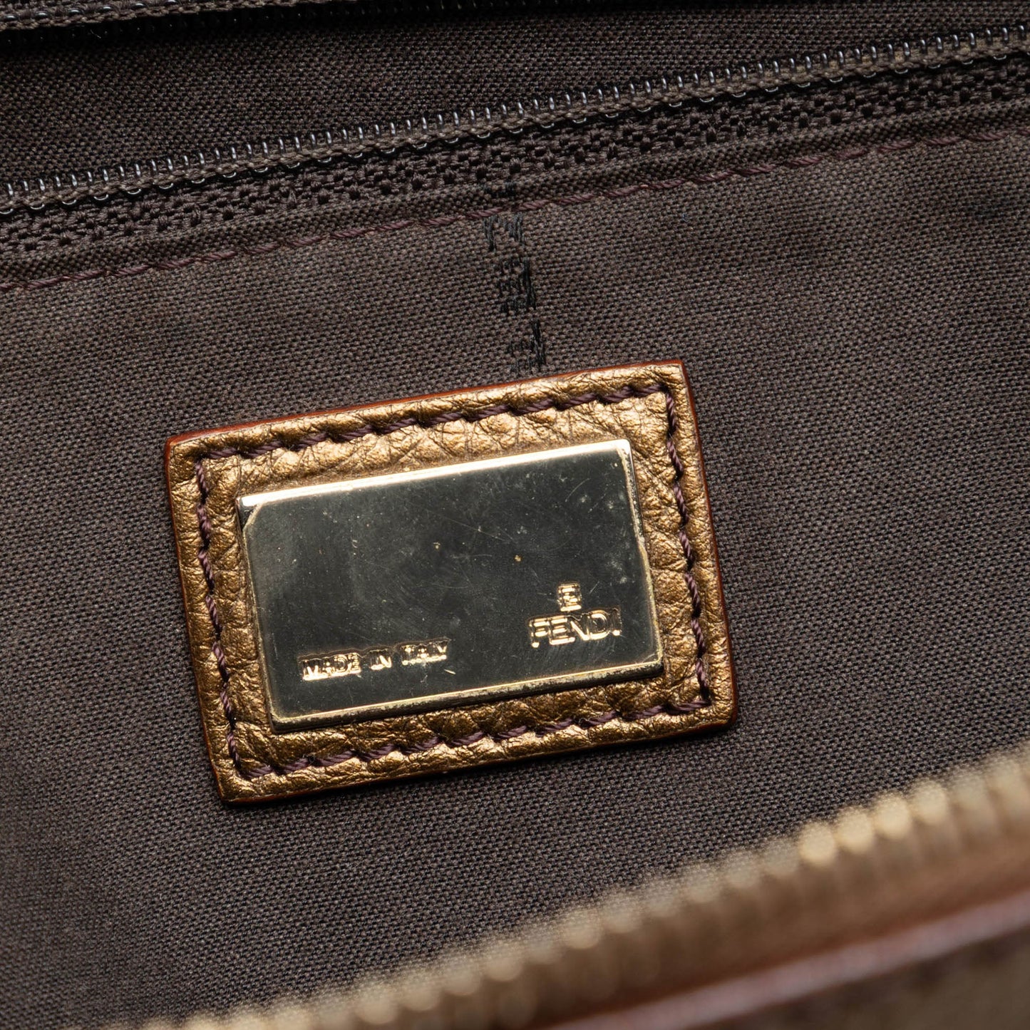 Fendi Zucchino Canvas Tote