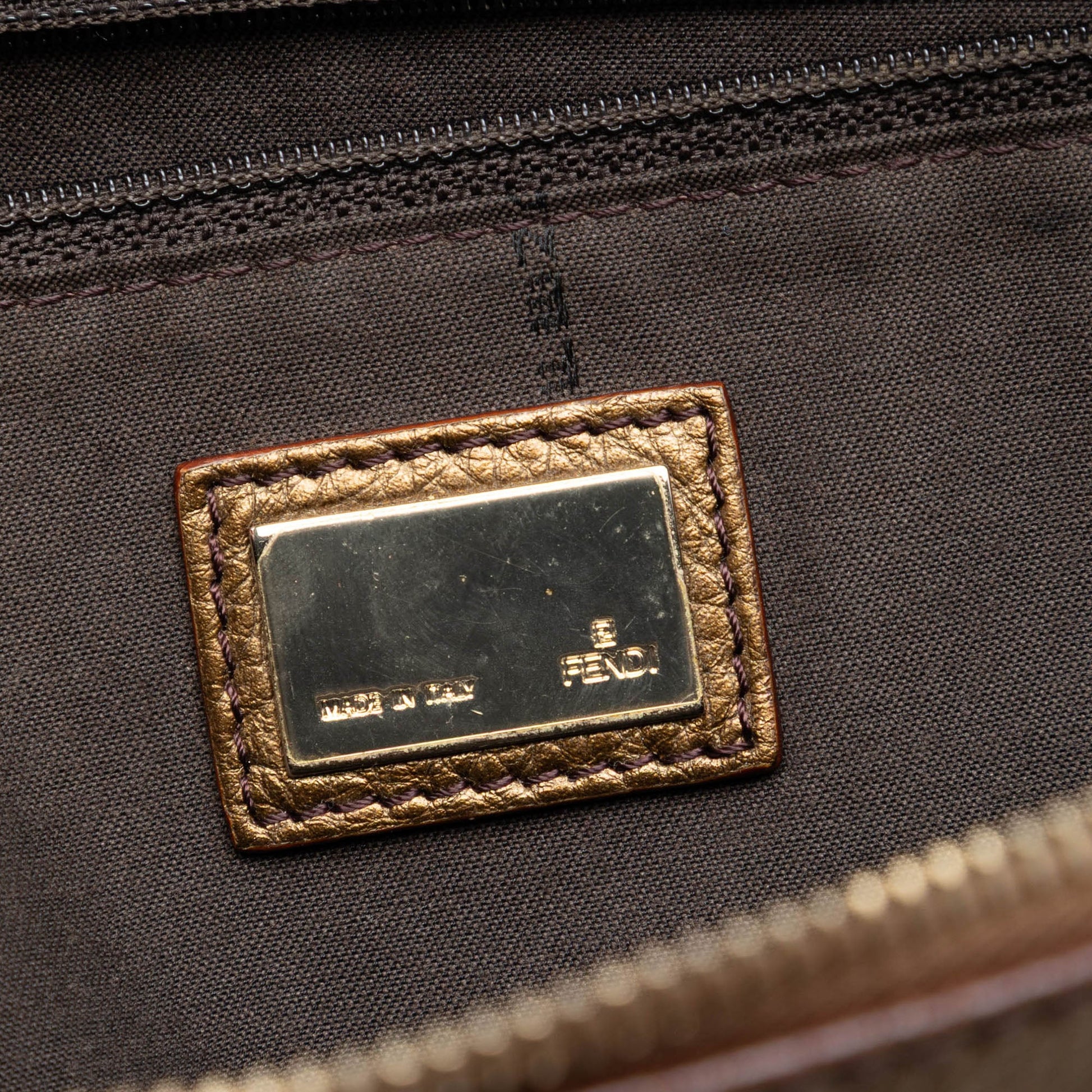 Fendi Zucchino Canvas Tote