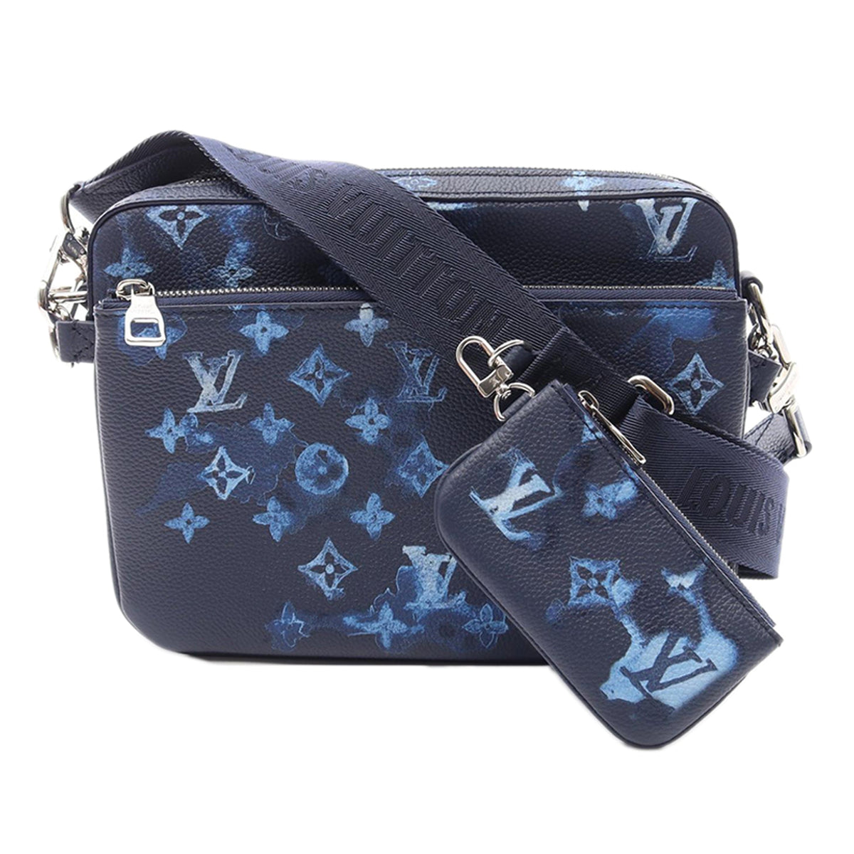 Louis Vuitton Monogram Ink Watercolor Trio Messenger
