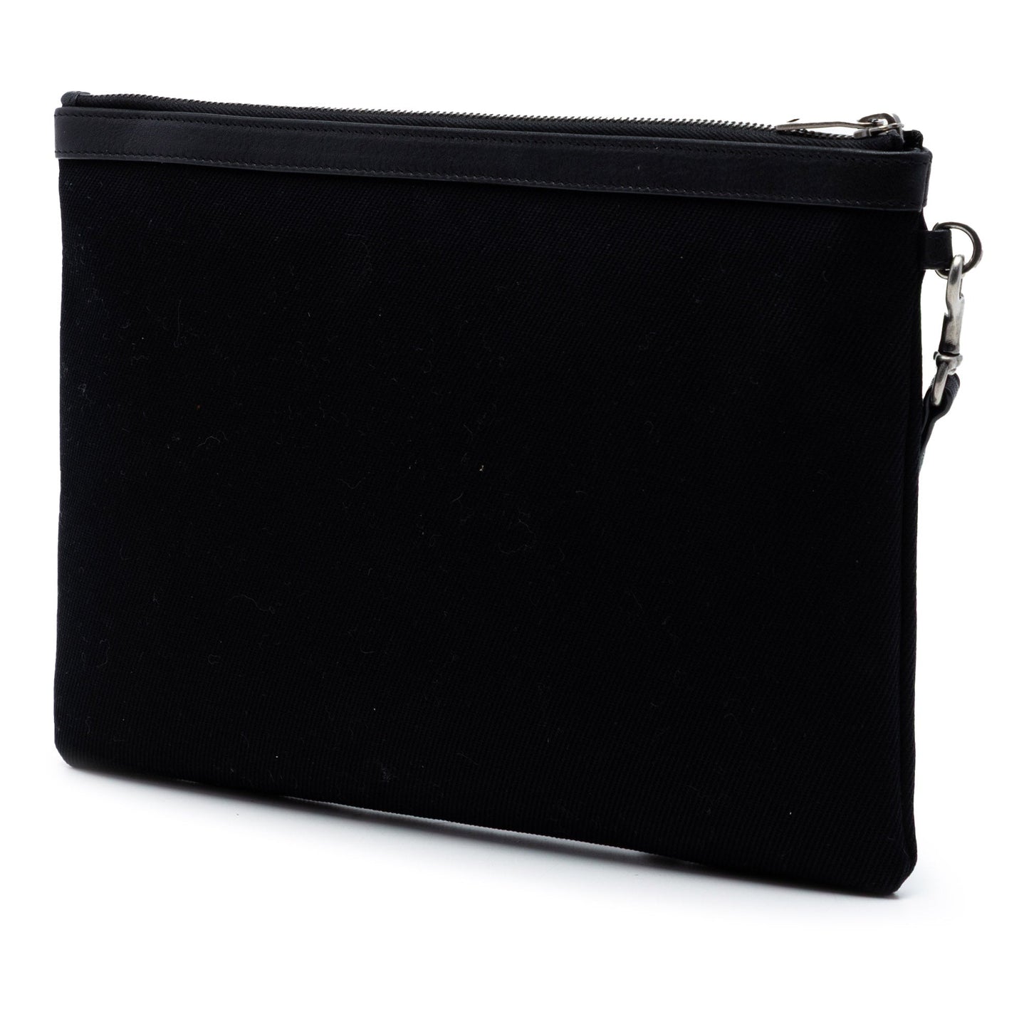 Saint Laurent Canvas Rive Gauche Clutch