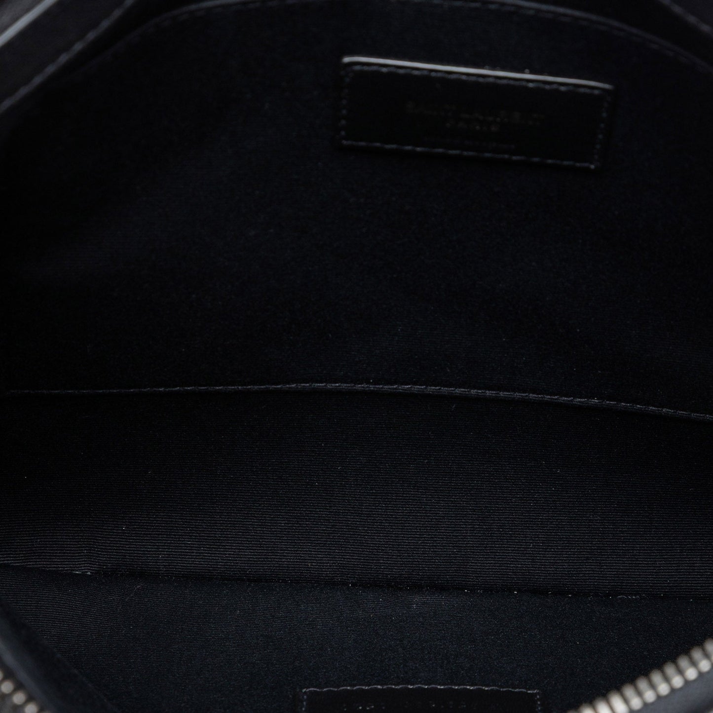 Saint Laurent Canvas Rive Gauche Clutch