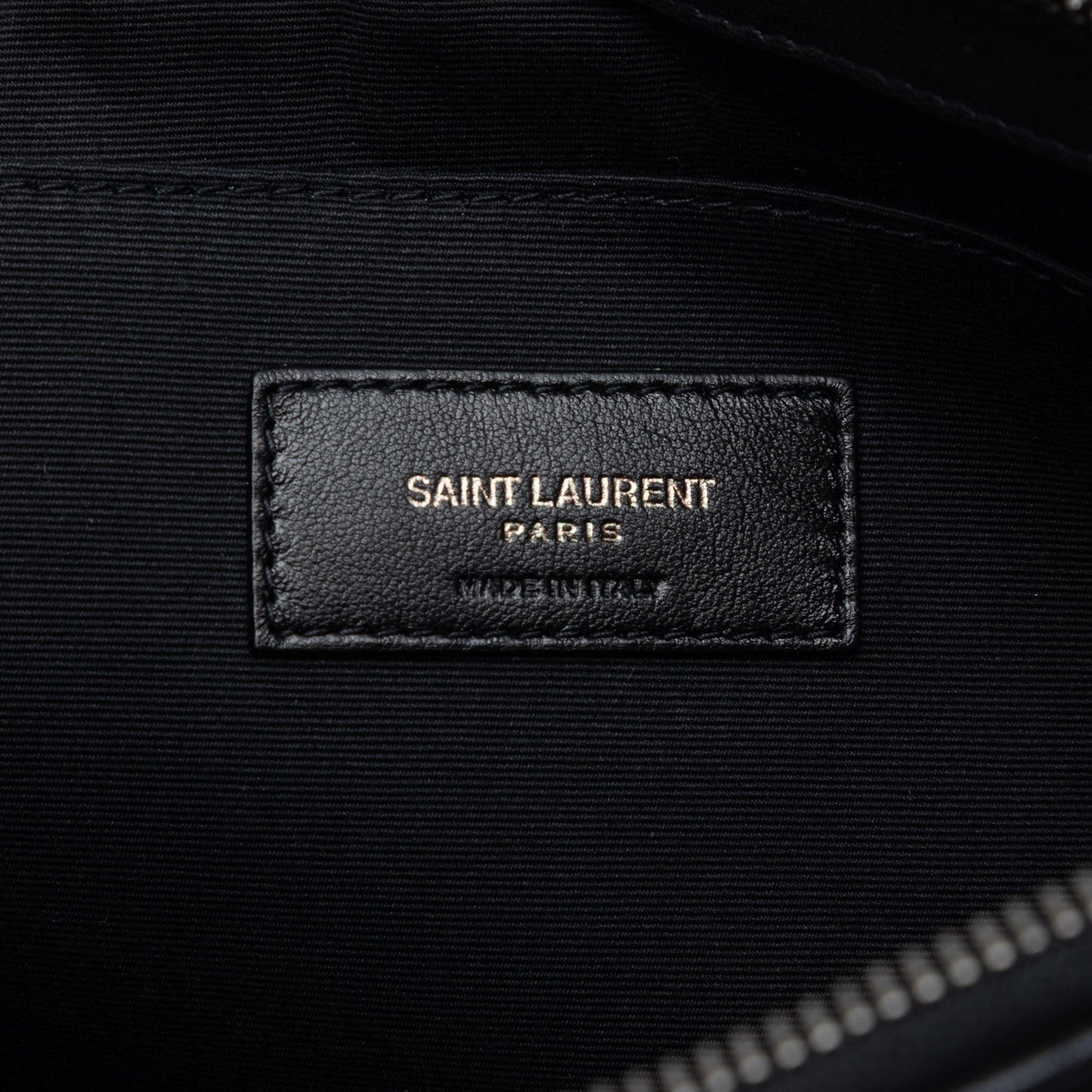 Saint Laurent Canvas Rive Gauche Clutch
