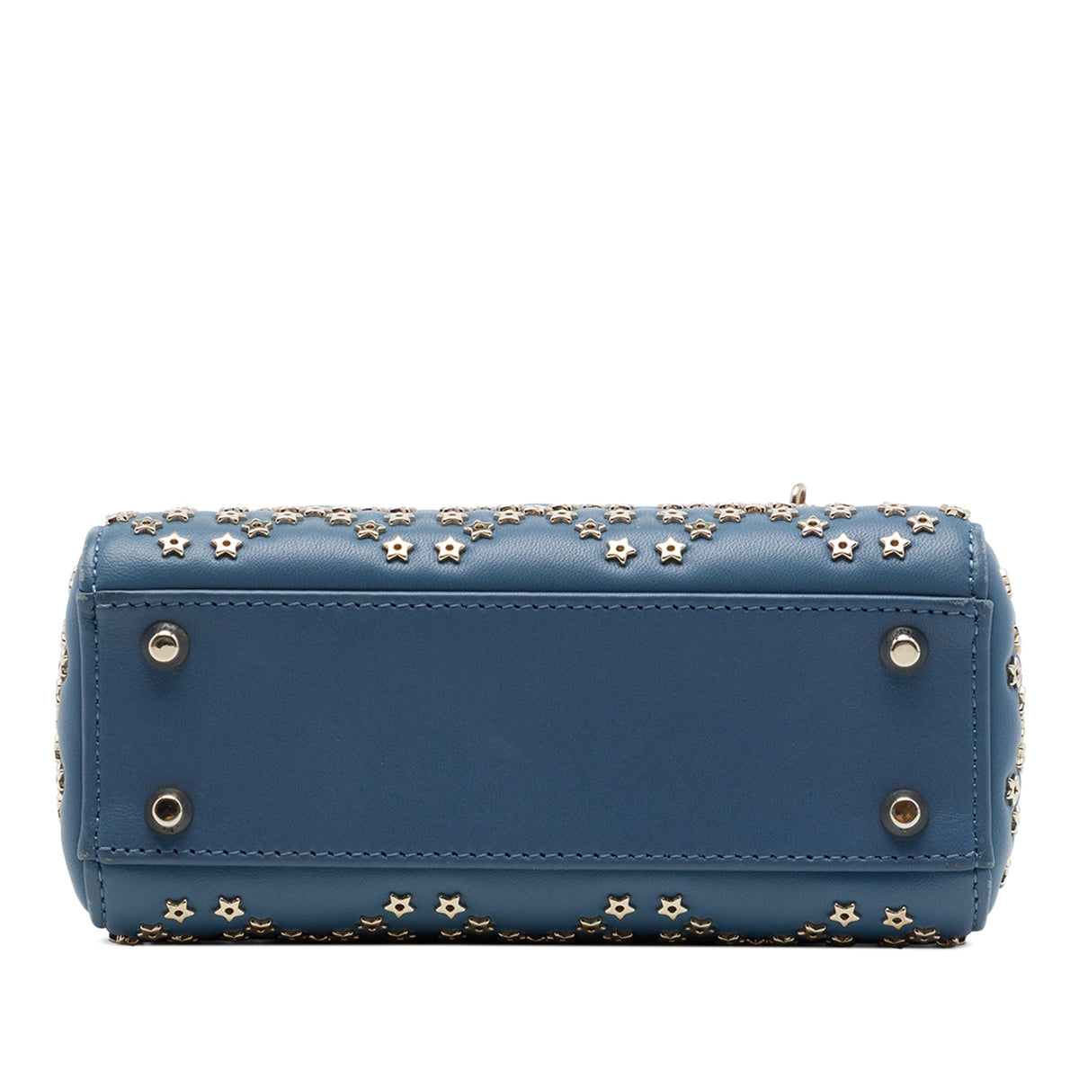 Dior Mini Lambskin Cannage Lucky Star Studded Lady Dior