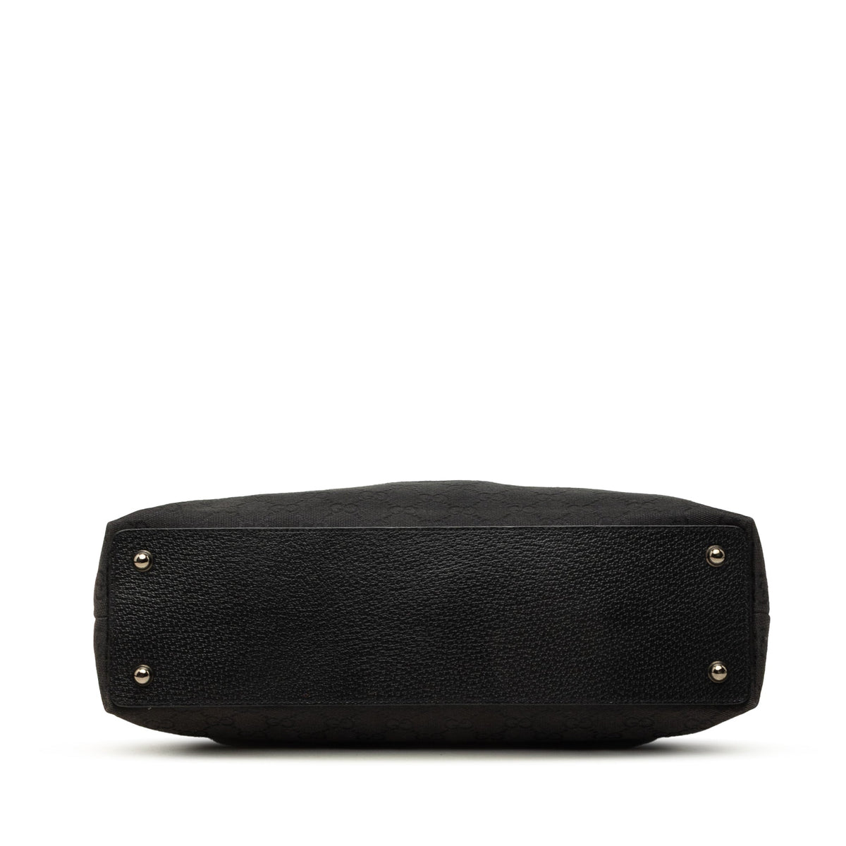 Gucci Medium GG Canvas Eclipse Tote — Black