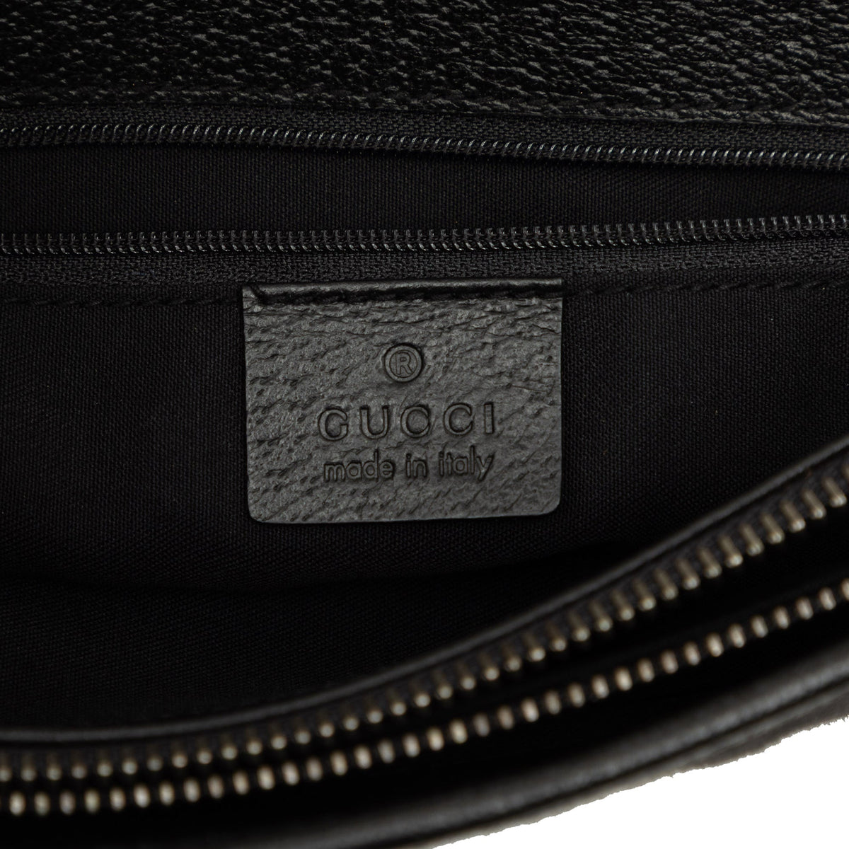Gucci Medium GG Canvas Eclipse Tote — Black