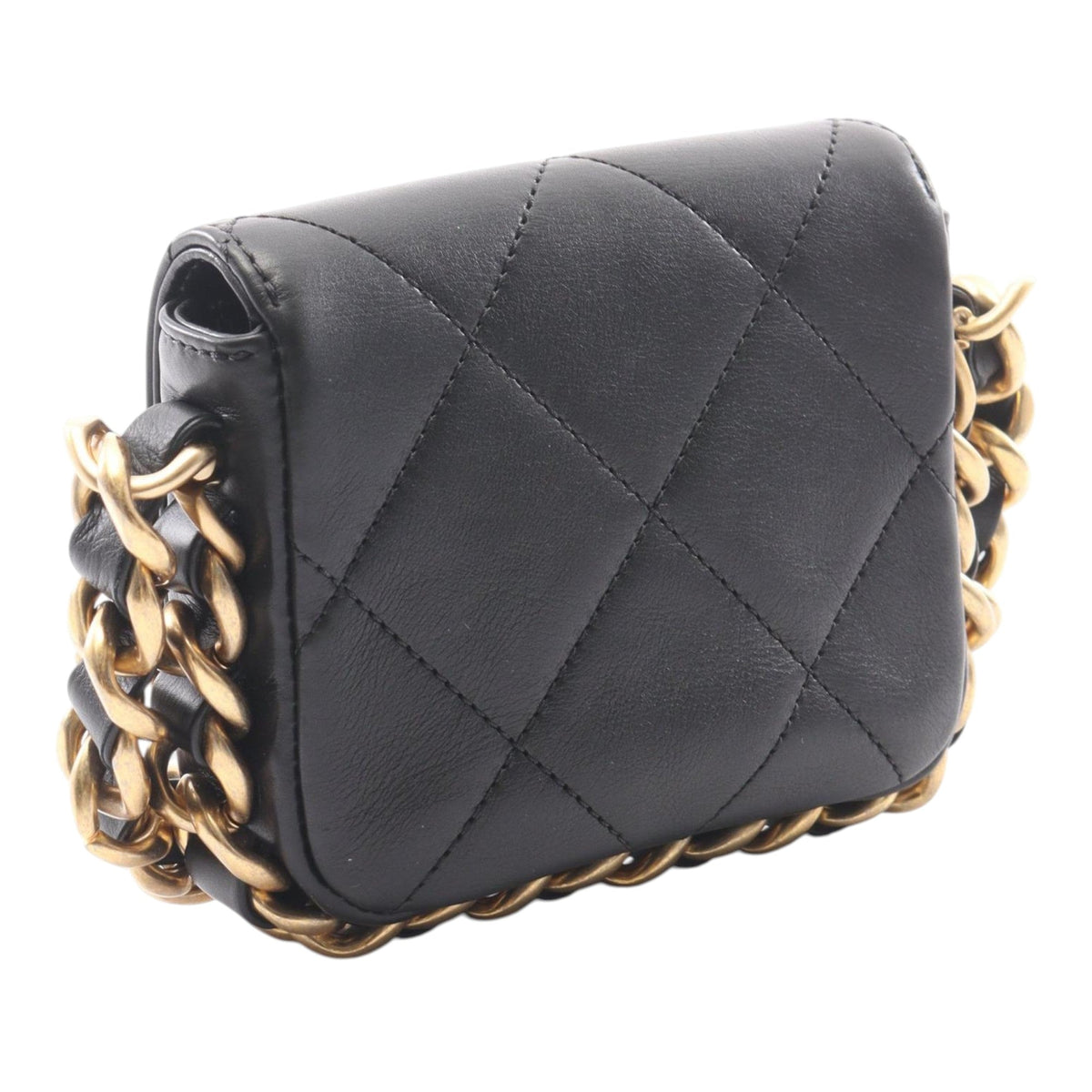 Chanel Mini Quilted Calfskin Framing Chain Flap