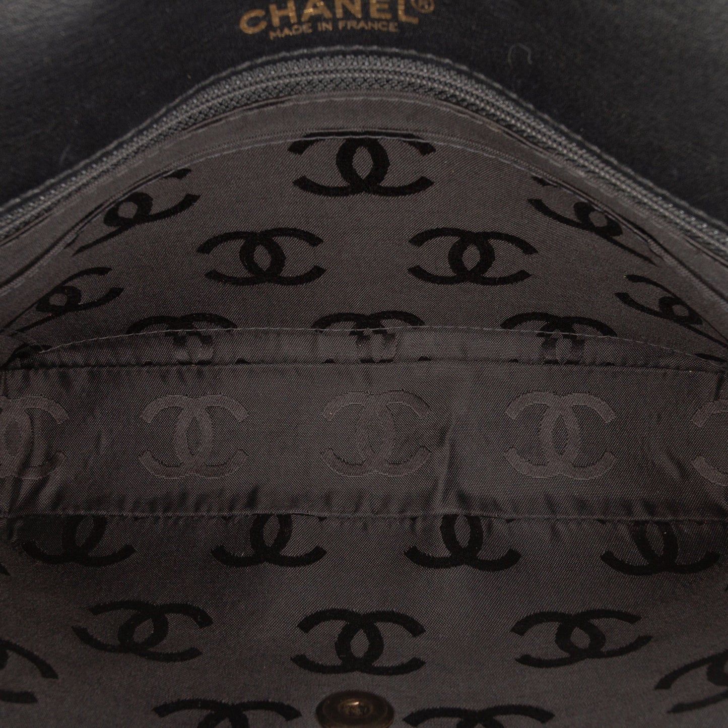 Chanel CC Wild Stitch Lambskin Flap