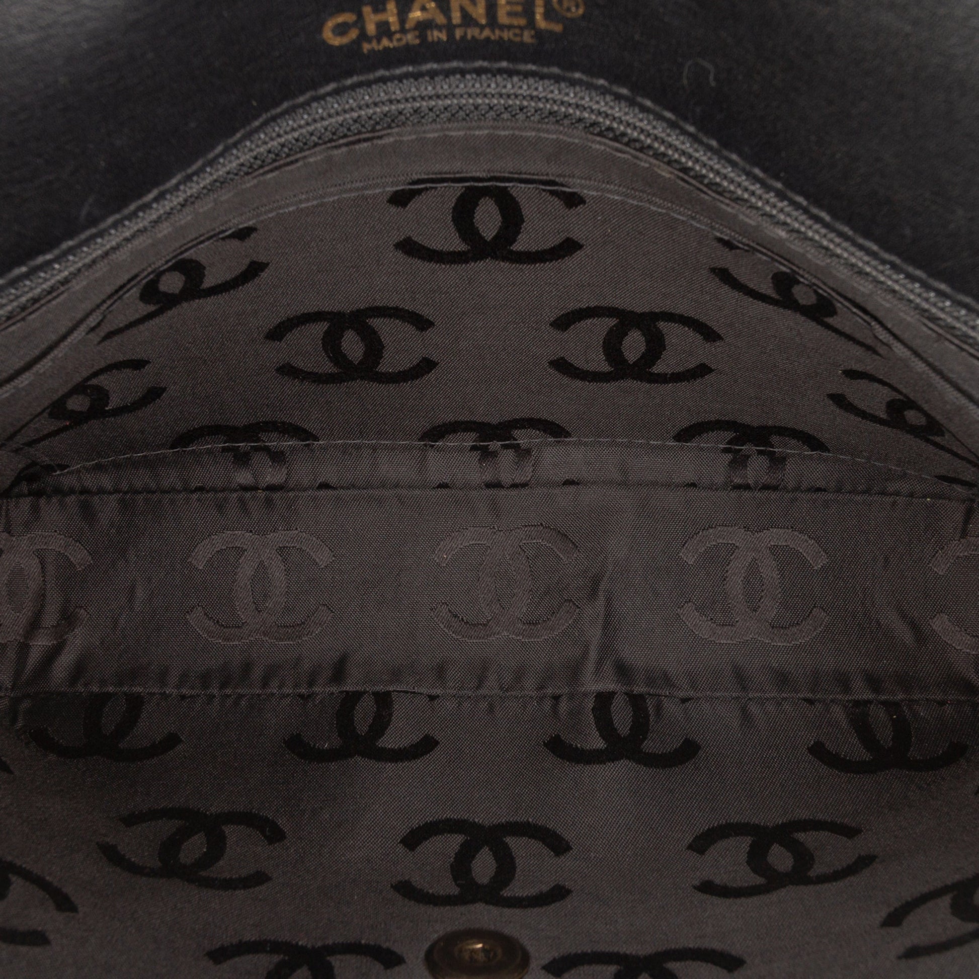 Chanel CC Wild Stitch Lambskin Flap