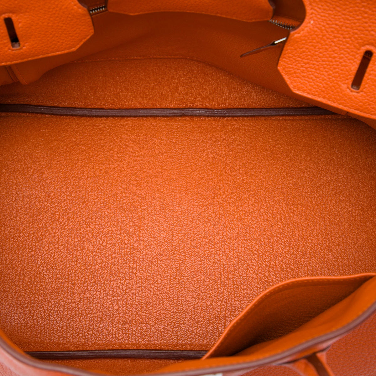 Hermès Togo Birkin Retourne 35 — Orange