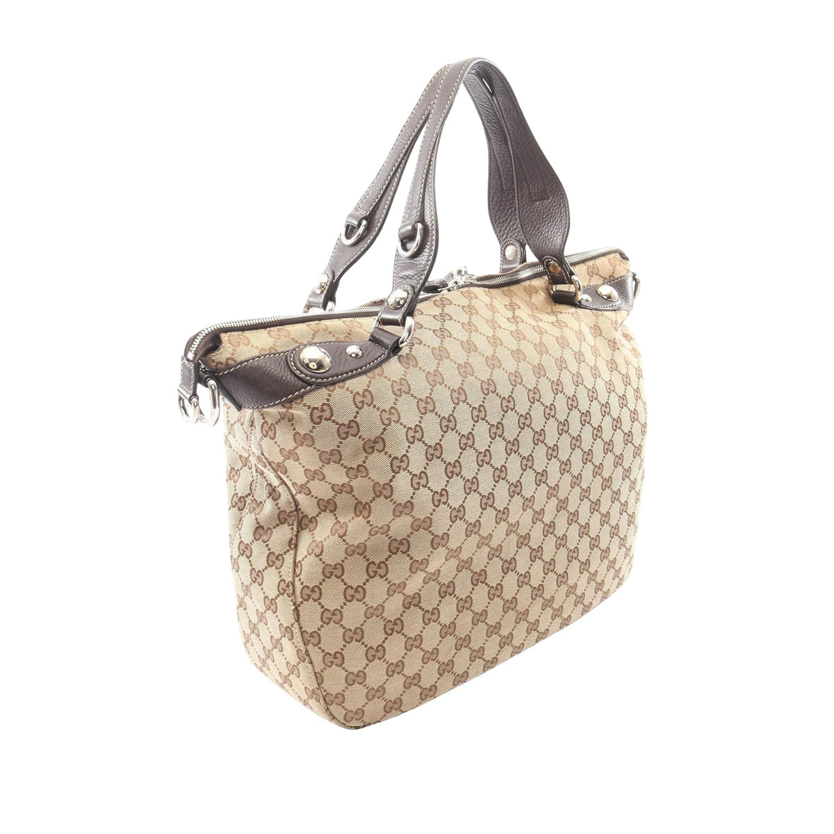 Gucci GG Canvas Icon Bit Satchel